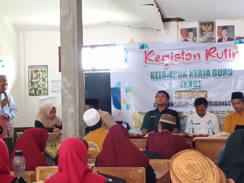 Rapat Rutin KKG gugus 2 Kecamatan Mangaran